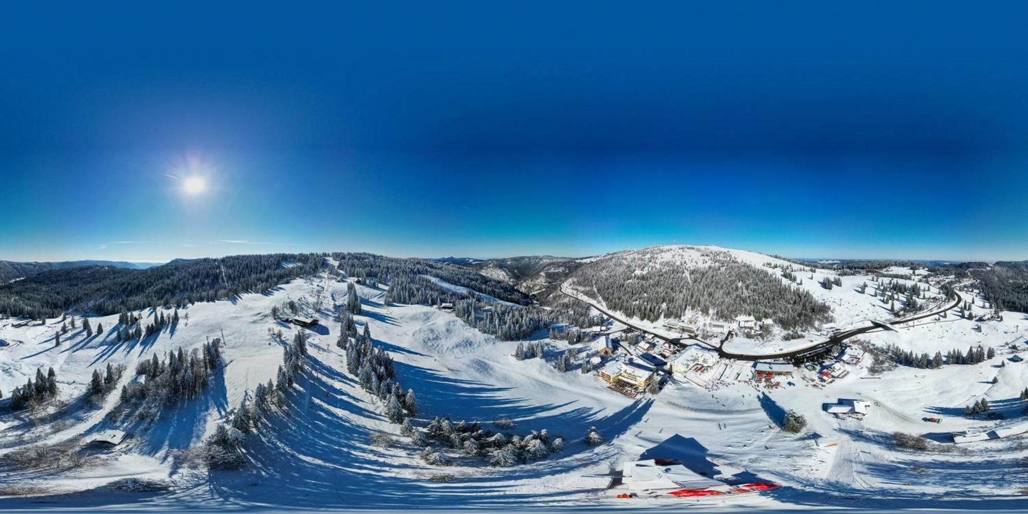 Stube9 Am Feldberg, Direkt An Der Skipiste, Ski In-Ski Out フェルトベルク エクステリア 写真